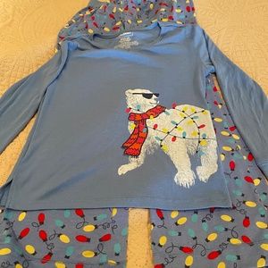 LL Bean Winter PJ's for kids size Medium 10-13.